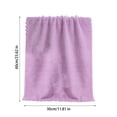 thumbnail image 3 of fheaev Velvet Towel Plain Face Towel Soft Absorbent Face Wash Ah Face Towel, 3 of 4