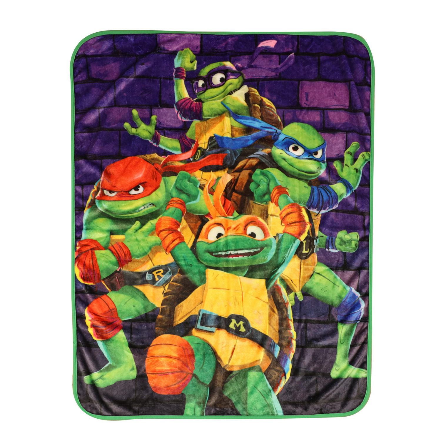 Teenage Mutant Ninja Turtles Kids Throw Blanket 40" x 50"