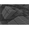 thumbnail image 1 of Ahgly Company Machine Washable Indoor Rectangle Transitional Ash Gray Area Rugs, 5' x 7', 1 of 7