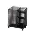 thumbnail image 2 of S SERENABLE Fitness Equipment Organizer Yoga Mat Storage Rack Practical Home Gym Storage Rack for Yoga Strap Kettlebells Resistance Bands Black, 2 of 7