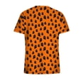 thumbnail image 4 of Womens Scrubs Tops Short Sleeve V-neck Tops Uniform Printed Pockets Blouse Nursing Clearance, 4 of 4