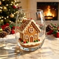 thumbnail image 1 of CQCYD Christmas Glass, 15oz/420ml Cute Christmas Collection Commemorative Drinking Glass, Large Capacity 2D Holiday Glassware for Dining Table Party Decor Christmas Gift for Family Friends, 1 of 7
