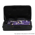 thumbnail image 2 of Yeacher Bb Clarinet Case Gig Bag Backpack Box Water-resistant 600D Foam Cotton Padding with Adjustable Single Shoulder Strap, 2 of 8