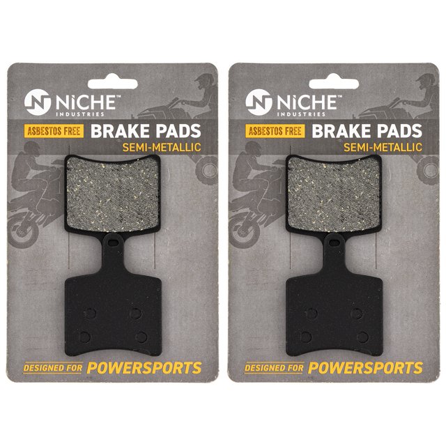 Niche Brake Pad Set Arctic Cat M6000 M8000 1702-475 Rear Semi-Metallic 2 Pack 519-KPA2514D
