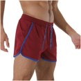thumbnail image 1 of Plebaso Men's Mesh Running Shorts Workout Breathable Beach Shorts Athletic Training Shorts with Pockets, 1 of 4