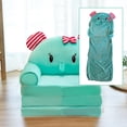 thumbnail image 3 of Kids Sofa Slipcover - Cartoon Design Polyester Cover for 21.65" Foldable Chair (Sofa Not Included), Machine Washable, 3 of 8
