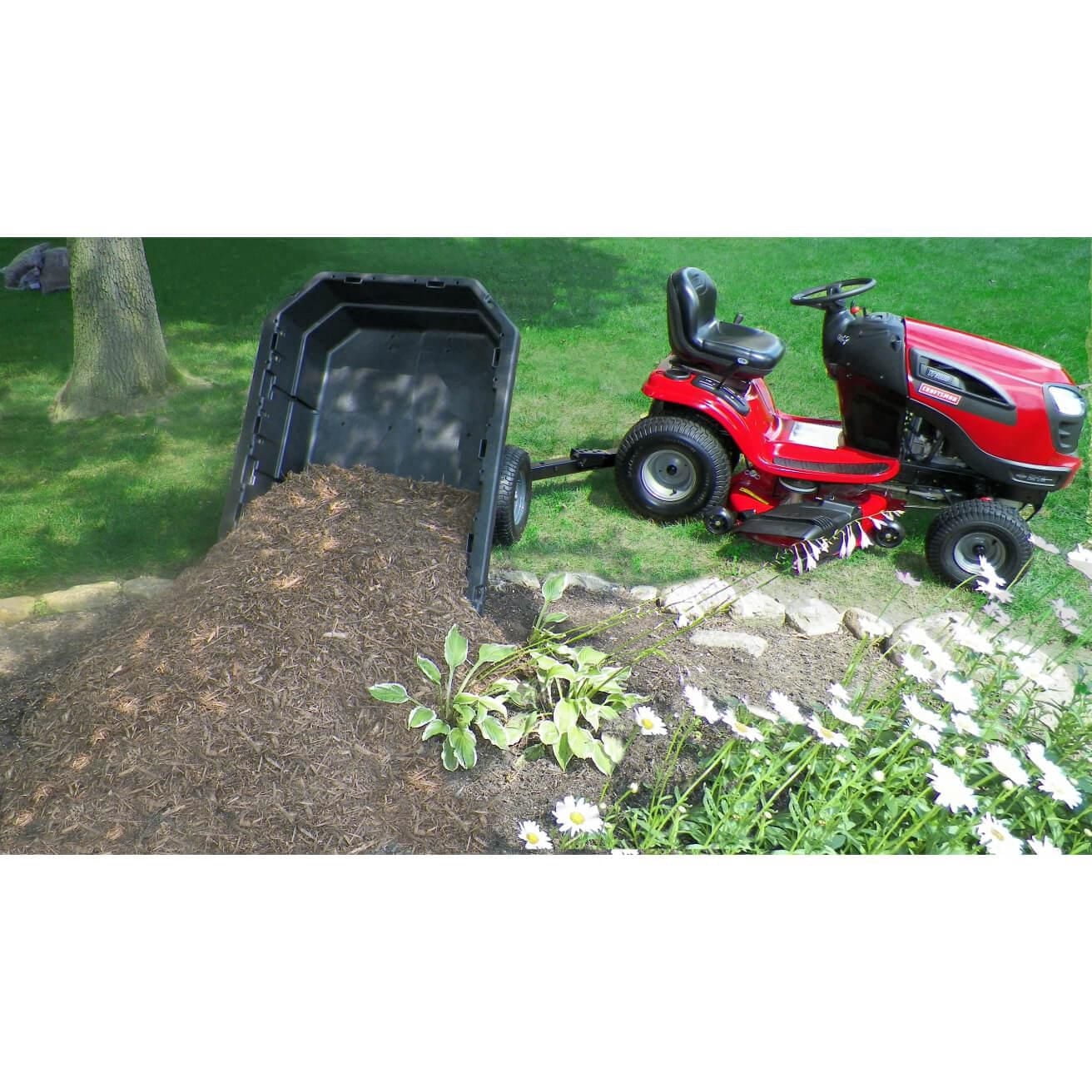 Ohio Steel 15 cu ft Poly Swivel Dump Cart