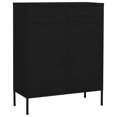 thumbnail image 1 of vidaXL Storage Cabinet Black 80x35x101.5 cm Steel, 1 of 5