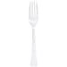 Lillian Tablesettings Fourchette en Plastique de Qualité Supérieure, 48 Unités, Perle