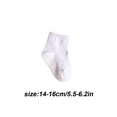 thumbnail image 3 of 6 Pieces Kids Stockings Socks with Nice Elasticity Comfortable Wearing Simple Style Good Craftsmanship Hose Keep Crawing medium white 14-16, 3 of 6