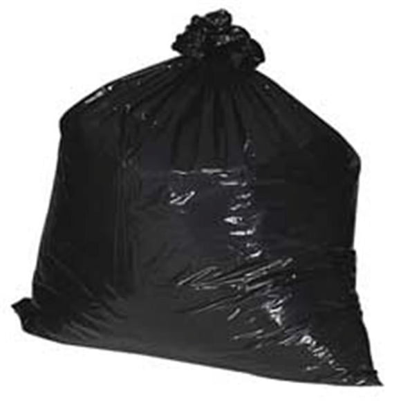 Nature Saver NAT00994 Trash Can Liners- Rcycld- 55-60 Gal- 1.8mil- 38in.x58in.- BK