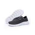 thumbnail image 3 of Woobling Man Shoes Closed Toe Sneakers Low Top Trainers Soft Males Non Slip Solid Color Dark Grey 9, 3 of 8