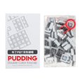 thumbnail image 2 of lionlar Ensemble de Touches Pudding 108 Touches Rétroéclairées Translucides OEM pour Clavier Mécanique, Noir, 2 of 9