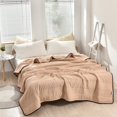 thumbnail image 4 of Popular Home Essentials, Comfy Sleepers Blanket Comfy Sleepers Ice Blanket Lightweight Breathable Ice Cool Calming Blankets Summer The Cold Blankets for Hot Sleeper, 4 of 5