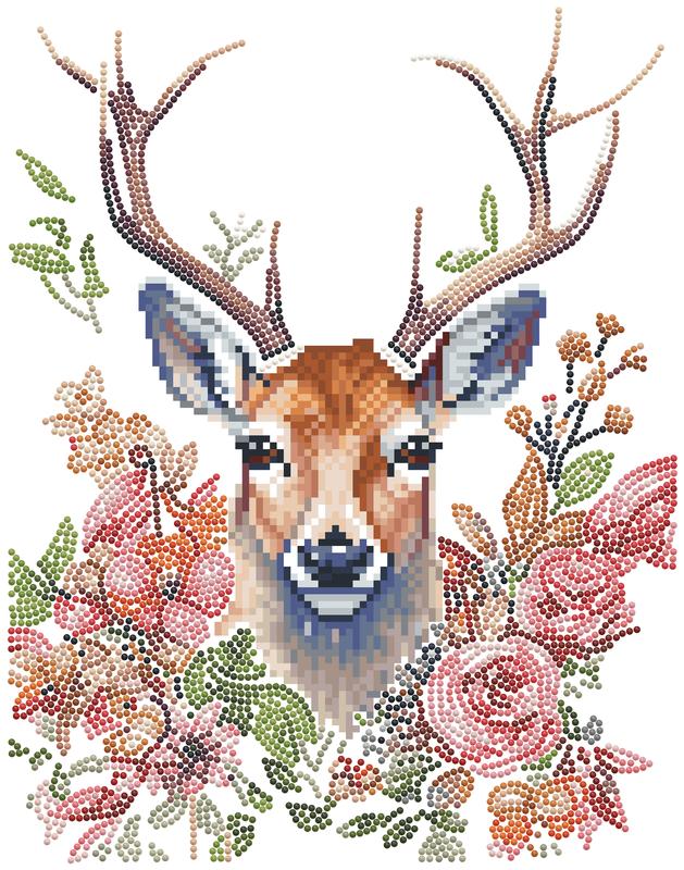 DIAMOND DOTZ® Floral Deer Special Edition Diamond Painting Kit