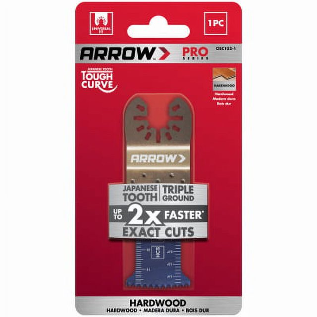 Fast Cut Curve Wood Oscillating Tool Blade, 1-1/4-In. - OSC102-1