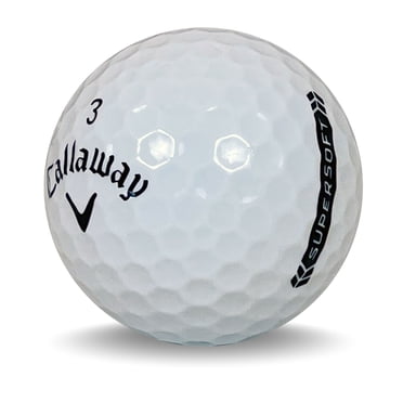Mulligan Lot de 24 Callaway Supersoft Balles de Golf Usagées Recyclées – Qualité 5A Mint