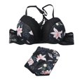 thumbnail image 1 of Clearance Sale 2025 Intimates Up Bra Underwear Bra Clearance Sets Embroidery Push Lace Set Extreme Padded, 1 of 4