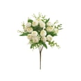 thumbnail image 1 of LSLJS Artificial Flowers Simulated Wedding Flowers Lofty Consort's Tea Buds Silk Flower Decorations Reusable Bouquet for Home Party Office Wedding Reunite Reception Table Decoration Artificial Flowers, 1 of 5