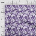 thumbnail image 2 of oneOone Cotton Poplin Purple Fabric Tropical Palm Tree Sewing Craft Projects Fabric Prints By Yard 56 Inch Wide, 2 of 5