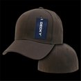 thumbnail image 1 of Decky 402-PL-BRN-24 Fitted Cap, Brown - 703, Size - 7.12, 1 of 1