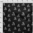 thumbnail image 2 of oneOone Georgette Viscose Fabric Branch & Owl Block Decor Fabric Printed BTY 42 Inch Wide, 2 of 4