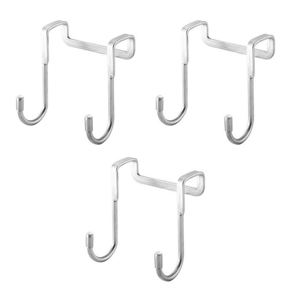 CHUANK 3 Pcs Crochets de Suspension de Porte Crochets de Porte en Acier Inoxydable