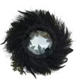 thumbnail image 4 of Skull w/ Butterfly Wreath - 22 inches, 4 of 6