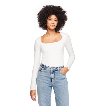 George Women's Long-Sleeve Scoop-Neck T-Shirt