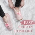thumbnail image 5 of CHOK Adult Super Soft Warm Cozy Fuzzy Soft Touch Slippers Non-Slip Lined Socks  Assortment B  Medium 3 Pairs, 5 of 5