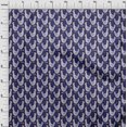 thumbnail image 4 of oneOone Polyester Spandex Royal Blue Fabric Rooster Cock Sewing Material Print Fabric By The Yard 56 Inch Wide-U2, 4 of 4