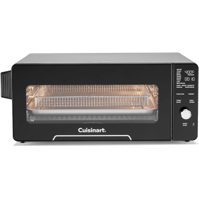Cuisinart 14-in-1 Sauvetage de l'espace Air Four à grille-pain Fryer avec 9 Fonctions de cuisson et 5 Air Préréglages de frites