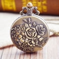 thumbnail image 4 of MasteelfCA Retro Quartz Pocket Watches Necklace Chain Watches Pendant Clock Decoration, 4 of 8