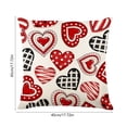thumbnail image 3 of Housses de Coussin d'Extérieur, Housse de Coussin Imprimée pour la Saint-Valentin, Style Lettre, 3 of 6
