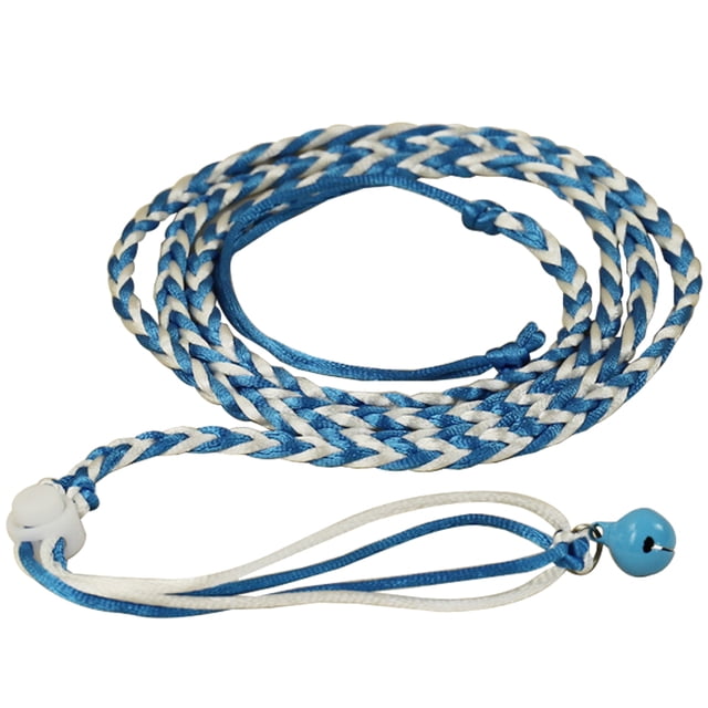 4.59ft Small Animal Leash Adjustable Braided Rat Leash Hamster Leash with Bell