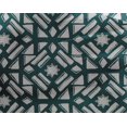thumbnail image 4 of oneOone Georgette Viscose Fabric Geometric Block Printed Fabric 1 Yard 42 Inch Wide, 4 of 4