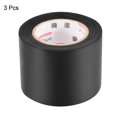 thumbnail image 3 of Unique Bargains 5cmx13m Non-Adhesive Thick Tube Protector Wrap Pipe Protective Tape Black 3Pack, 3 of 5