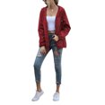 thumbnail image 2 of Women's Casual Hooded Jacket Lightweight Waterproof Rain Windbreaker Solid Color Zipper Drawstring Raincoat, 2 of 8