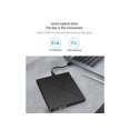 thumbnail image 4 of External CD DVD Drive Ultra-Slim Portable External DVD Recorder Player Reader 2 in 1 USB 3.0 and Type-C CD Writer for Laptop MacBook Air Pro Desktop PC Apple Mac Win 11/10/8/XP, 4 of 7