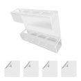 thumbnail image 3 of Luzkey Contenant Porte-Savon en Acrylique Réutilisable Installation Facile Distributeur de Sachets Accessoires de Cuisine pour Porte Bar Armoire Porte Café Transparent, 3 of 8