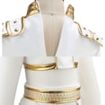 thumbnail image 3 of 2PC Girls Rock Star Stage Costume Halloween Tops Skirt Set, Size 9-10Y, 3 of 6