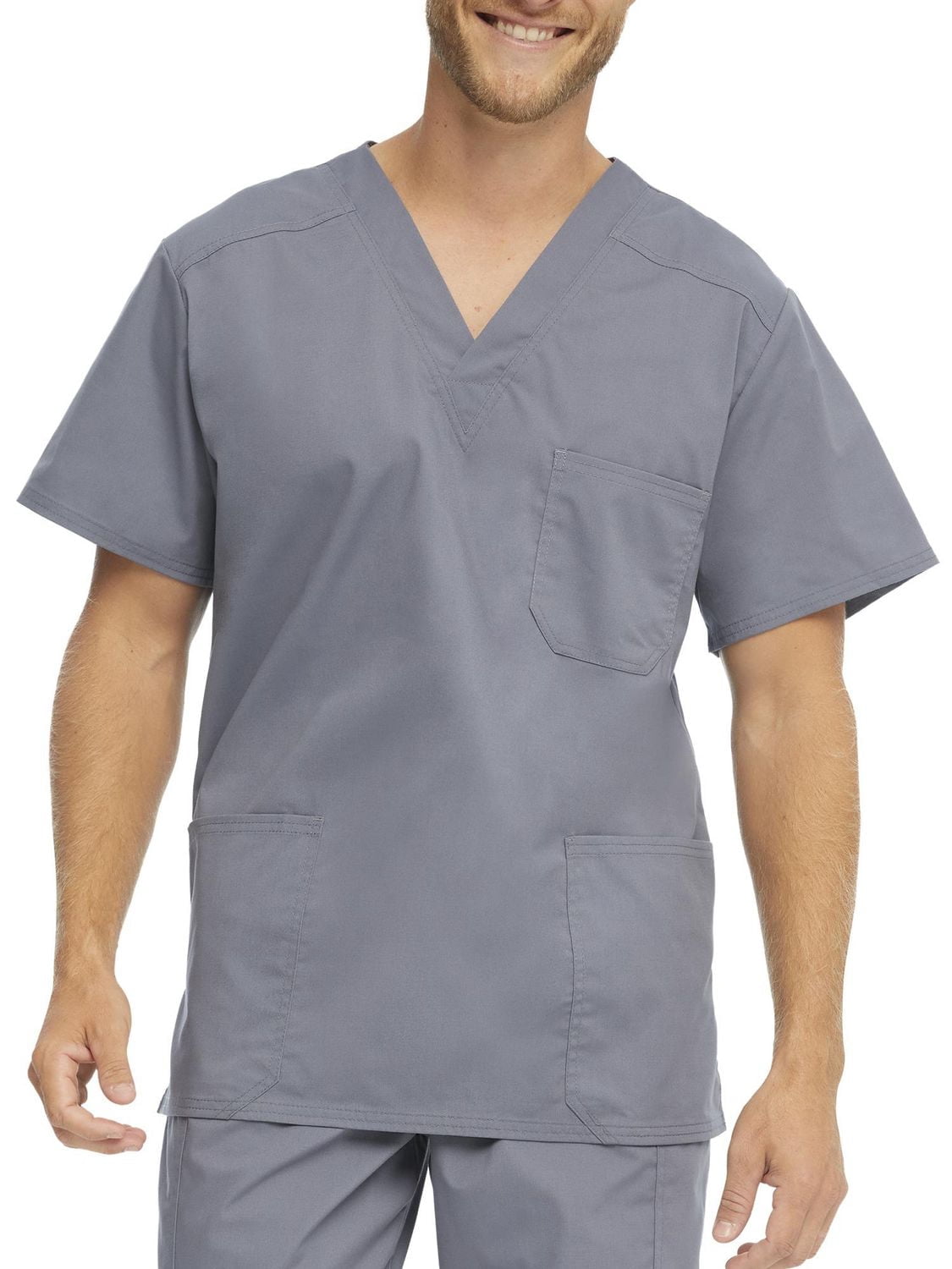 Haut d’uniforme médical à encolure en V Core Essentials pour homme Scrubstar