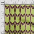 thumbnail image 1 of oneOone Cotton Silk Fabric Chevron Ikat Printed Craft Fabric BTY 42 Inch Wide, 1 of 4