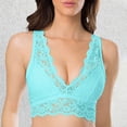 thumbnail image 2 of MIASHUI Bras for Women Lace Bra No Underwire Back Underwear, 2 of 5