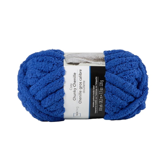 MAINSTAYS Rose Chunky chenille yarn