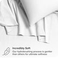 thumbnail image 2 of Bare Home Organic Flannel Sheet Set - 100% Organic Cotton - Deep Pocket - 4-Pieces - Full, White, 2 of 7