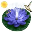 thumbnail image 1 of Solar Water Ornament for Garden Swimming Pool Floating Flower for Bird Bath and Fish Tank Enhancing Outdoor Water Features, 1 of 7