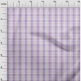 thumbnail image 2 of oneOone Viscose Jersey Fabric Check Kasuri Print Fabric BTY 60 Inch Wide, 2 of 5