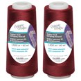 thumbnail image 5 of UNIQUE CREATIV TRULOCK Polyester Serging Thread 1500 m (1640 yd), Burgundy, 5 of 5