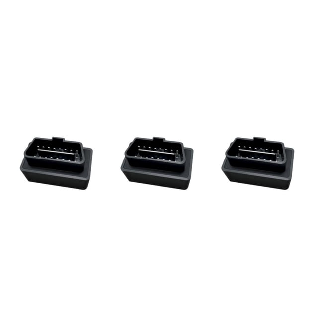 Baohd OBD II Real Time Car Locator Tracker Tracker OBD Locator Smart Anti-Lost By Phone App Find Car 3Set